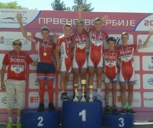 ПЕТ ТИТУЛА ДРЖАВНОГ ПРВАКА ЗА БИЦИКЛИСТЕ „БОРЦА“