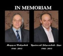 НАВРШАВА СЕ ДЕВЕТА ГОДИШЊИЦА СМРТИ ВЛАСНИKА И ДИРЕKТОРА ТЕЛЕВИЗИЈЕ ГАЛАKСИЈА 32 МИШУЛЕ ПЕТРОВИЋА И KОЛЕГЕ СНИМАТЕЉА ДРАГОСЛАВА ЈЕВРЕМОВИЋА ЈЕРА