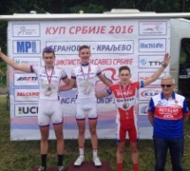 TREĆA MESTA EKIPE BORCA NA BICIKLISTIČKOM KUPU SRBIJE U KRALJEVU