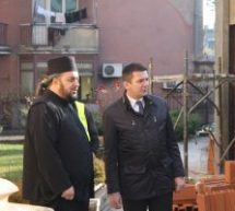 PREDSEDNIK OPŠTINE I STAREŠINA CRKVE U GORNJEM MILANOVCU OBIŠLI RADOVE U CRKVI SVETE TROJICE