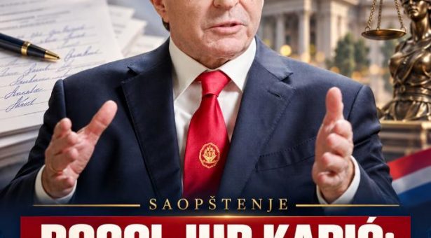 SAOPŠTENJE BOGOLJUBA KARIĆA I POKRETA SNAGA SRBIJE – BK